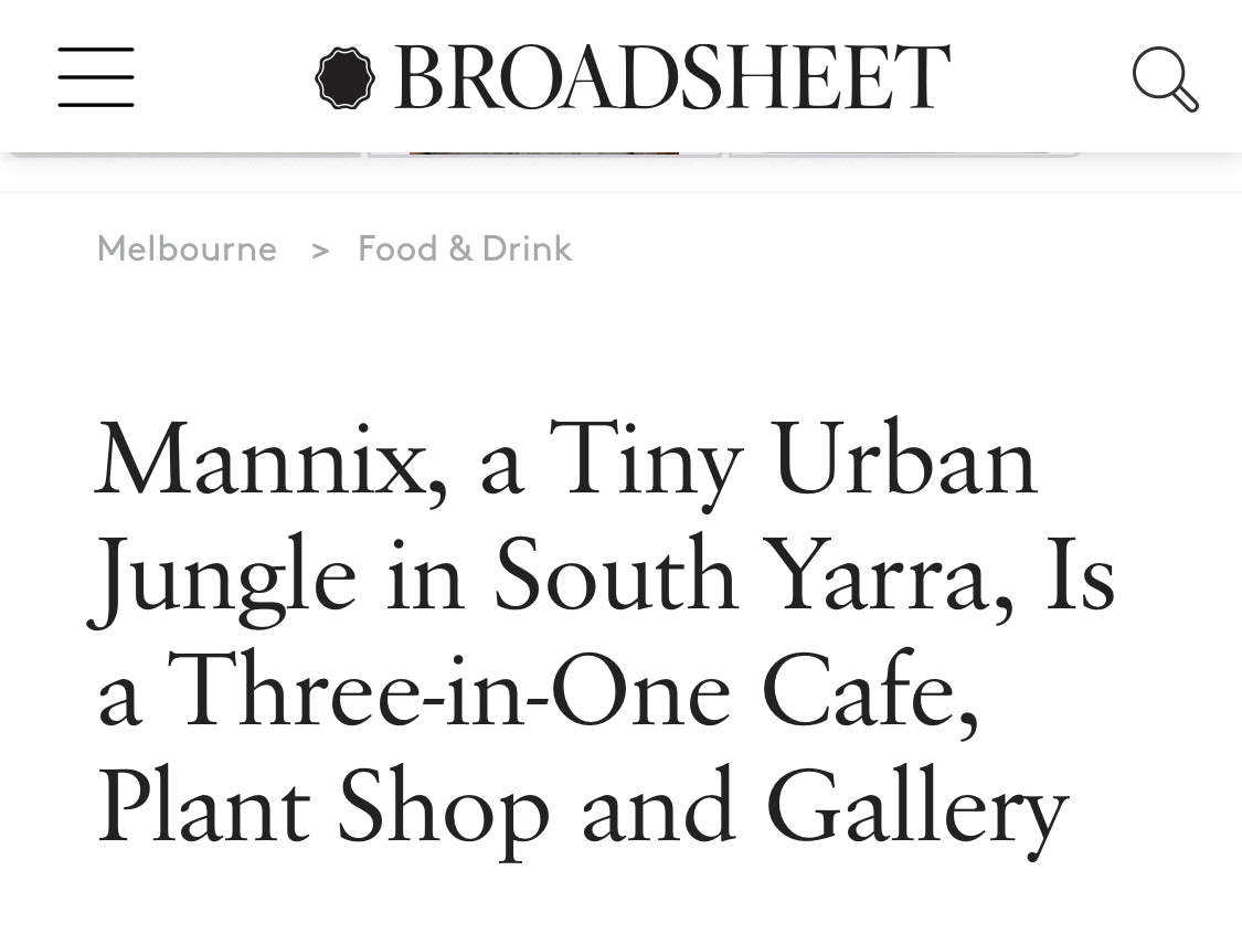 Melbourne Broadsheet Mannix Ceramics 2021