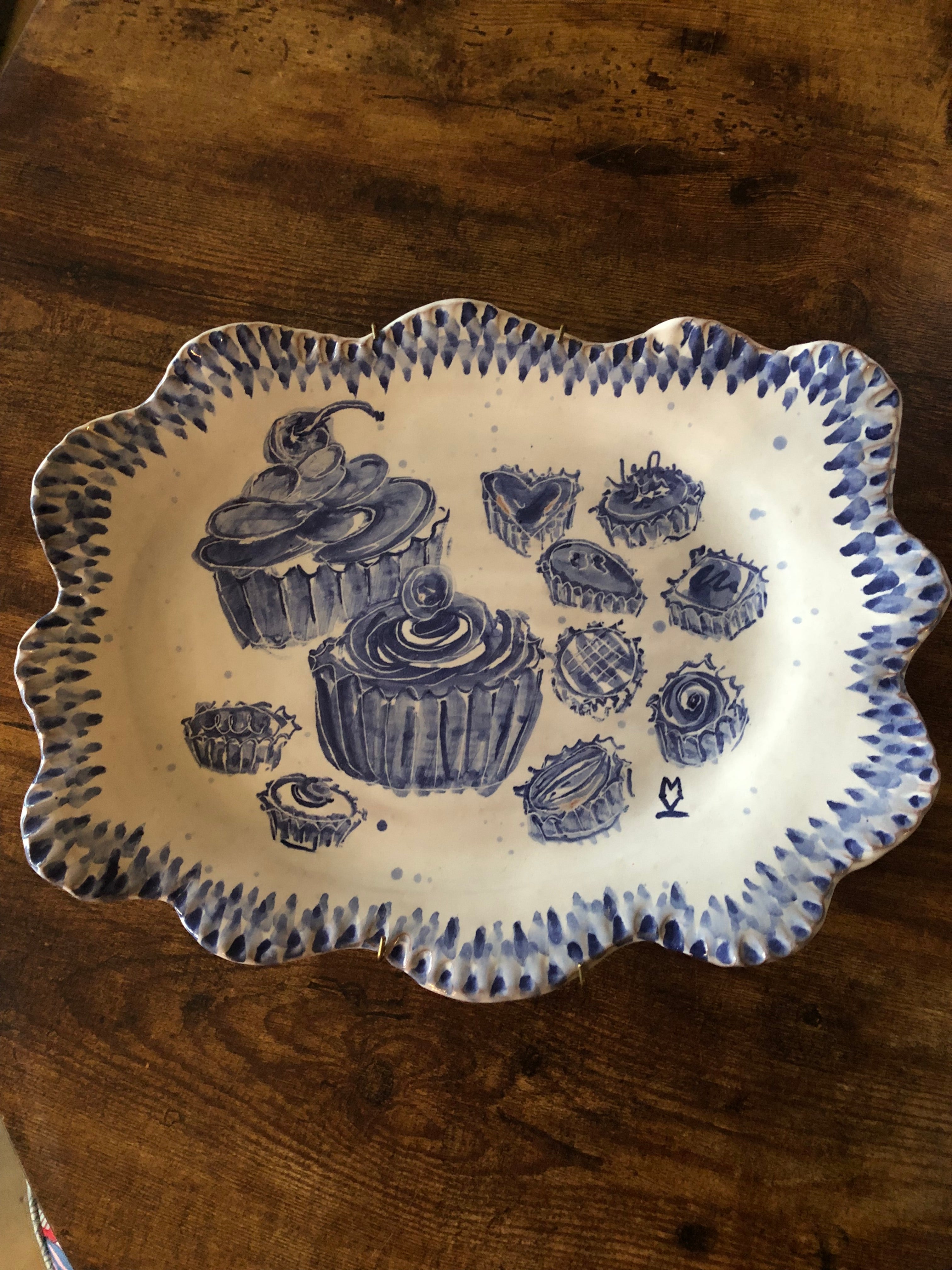 Ceramic plate